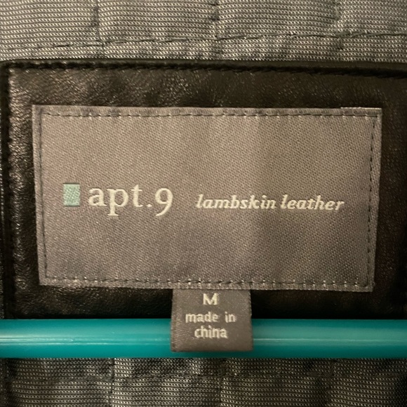 Apt 9 Lambskin Leather Jacket - Men’s size Medium - Picture 6 of 6